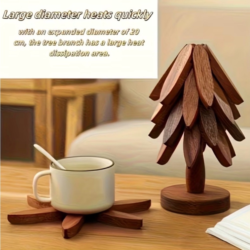Trivet Tree - Four Leaves - Picture 2 of 5